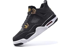 MANZOOR Herren Damen Basketballschuhe Mode Sport Air Retro Sneaker Studenten Anti-Rutsch Jungen Mädchen mit Luftpolster Sportschuhe