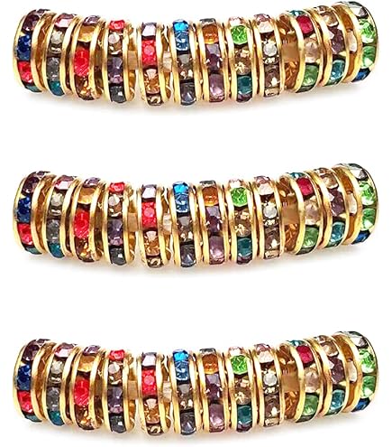 10MM 20pcs Charm Clay Disco Ball Pave Crystal Spacer Loose Beads For Jewelry Making DIY Necklace Bracelets Pendants Accessories - 36