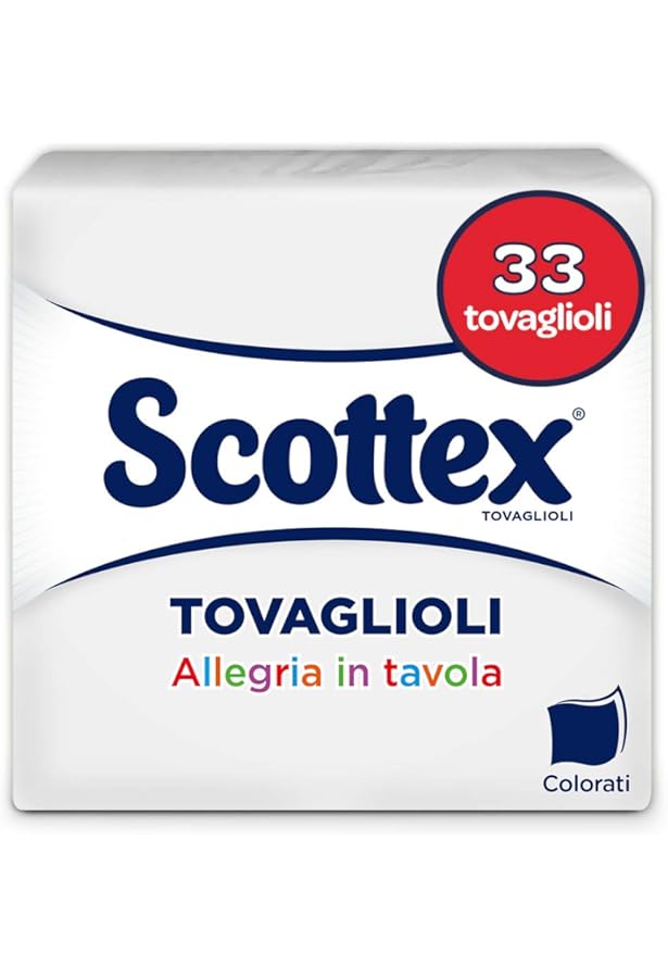 Tovaglioli Elite Tutto - Confezione Da 30 Pezzi In Cartatessuto Decorato | Tovaglioli Eleganti Per Tavola | 100% Made In Italy - Foto 9