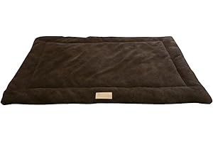 Ellie-Bo, Sherpa, materassino in Pile per Gabbie e Casse da 122 cm, Marrone