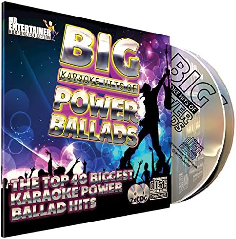 Mr Entertainer Big Karaoke Hits of Power Ballads