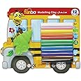 Funbo Modelling Clay 12 Colors Set with 3D Mould, 100 g
