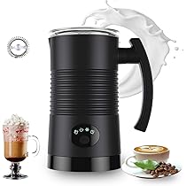 Montalatte Elettrico 4 In 1 - Per Cappuccino Caldo/Freddo | 400W Silenzioso Con Spegnimento Auto - Foto 3