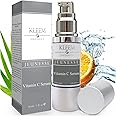 Siero Vitamina C con Acido Ialuronico – Kleem Organics Vitamina C Siero Viso è un Trattamento Anti-Age che Riduce Rughe e Mac