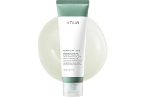 ‎ANUA ANUA Heartleaf LHA Moisture Peeling Gel I Sanftes Reinigungsmittel und Peeling mit LHA, erneuert die Hautoberfläche, entfernt abgestorbene Hautzellen, glättet die Haut, beruhigt, 120 ml/4,05 fl. oz.