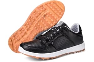 PURFITALL Waterproof Golf Shoes for Men Professional Footwear Anti Slip Lightweight Outdoor Comfortable Training Spikes Sneakers