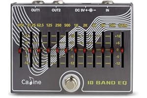 Caline CP-81 - EQ Graphic EQ a 10 bande | Dispositivo a effetto pavimento