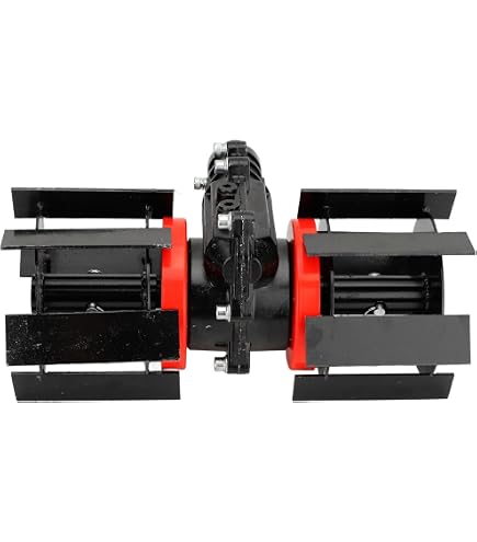 Roue De Désherbage 9 Dents Pour Tondeuse - Accessoire Universel 28 Mm - En Alliage, Pour Sol Meuble - Désherbage Et Aération