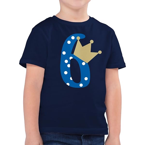 Kinder T-Shirt Zum 7. Geburtstag – „Superheld Sieben“ Motiv Aus Baumwolle
