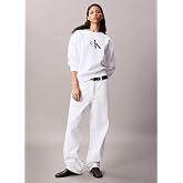 Calvin Klein LS MNLG FRNCH TRRY R Sweatshirt Kadın