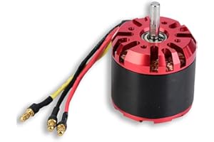 EQULUP Motor sin escobillas, C4250 Outrunner Motor sin escobillas sin sensores con hélice Motor eléctrico RC Motor de ala fija para scooter eléctrico Aeromodelismo