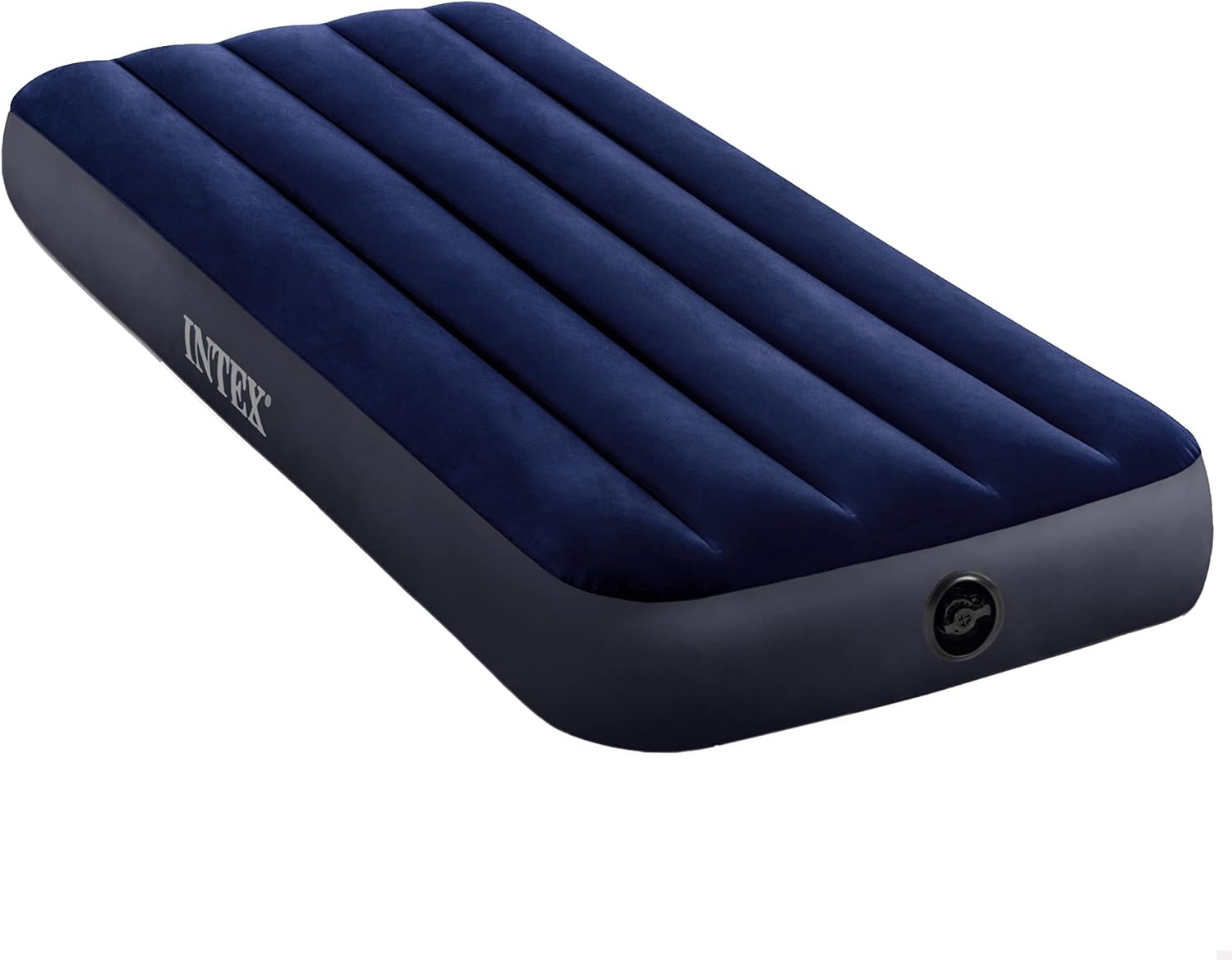 Intex Classic DuraBeam luchtbed compact | Matelas gonflable avec structure ondulée pour une surface de couchage uniforme, dessus velouté, hauteur de couchage de 25 cm