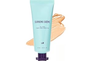 TMYIOYC ANGEL SILK Supreme Creme Face Foundation – 12H Long Lasting CC Cream Facial & Body Concealer - Waterproof & Transfer-Resistant Skin Tint - Cosmetics - Medium 3.3 Oz