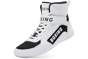 CZHIHANEG Calzado de boxeo para hombre Calzado de entrenamiento de boxeo Calzado de entrenamiento de combate adecuado para el entrenamiento deportivo de combate Fitness Calzado de lucha libre para hombre