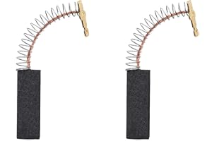 PLAI UFelice Kohlebürsten Motorkohlen Kohlestifte, 12 x 5 x 30 mm Motorkohlenbürsten für Bosch Siemens Maxx 6 Maxx 7 Waschmaschine - 2 Stück