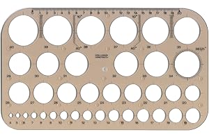 Koh-I-Noor 074916100000 Righello Con Cerchi