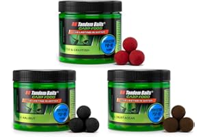 Tandem Baits Carp Food Perfection Mini Pop-Up, D'appâts pour carpes, Pêche de la Carpe, Peche, Pop-Ups, Bouillette Carpe, Professionnel Accessoires de Pêche Carpe 16mm 70g