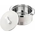 PINNEACLE Winsor Panayaa Thermo Container 1500ml | Stainless Steel Insulated Hot Pot | Thermal Food Storage Containers Warmers | SILVER