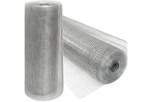 Niederberg Metall 20m x 100cm Volierendraht - Feuerverzinkt 12x12 Maschendrahtzaun Kaninchendraht