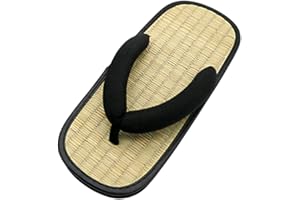 Dickly Sabots Japonais Tongs Confortables pour Hommes,Tongs Été, Tongs Plage Antidérapants, Sandales Décontractées à Bout Ouvert, Chaussures Japonaises pour Été