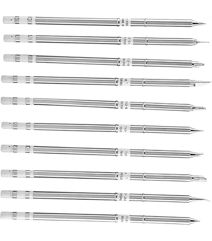 Xizioo T12 Series Soldering Tip Replacement, Soldering Iron Tip Welding...