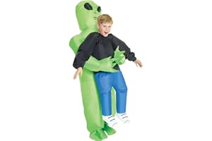 Morph Disfraz Alien Hinchable Niño, Disfraz Niño Alien, Disfraz Extraterrestre Niño, Disfraz Alienigena Niño, Disfraz Inflable Alien Niño, Disfraz Halloween Hinchable Niño