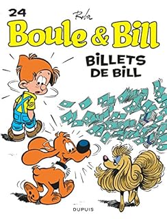 jaquette livre Boule et Bill, T24: Billets de Bill