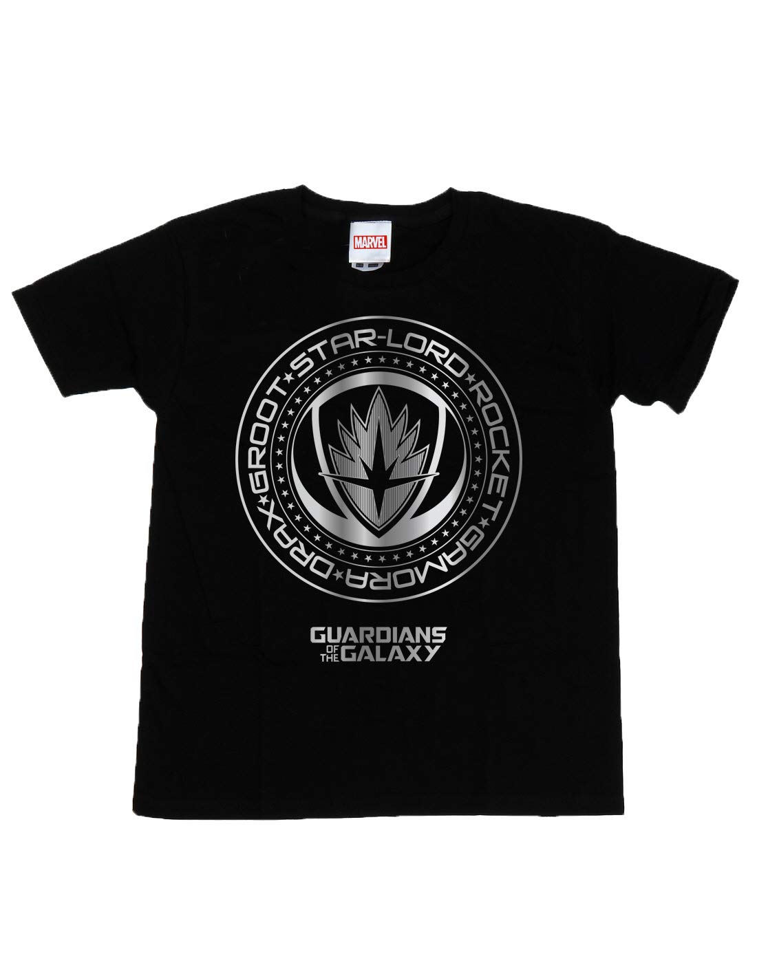 Marvel-Jungen-Guardians-of-the-Galaxy-Metallic-Seal-T-Shirt