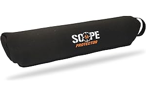 HUNT-G61 Neopren-Abdeckung für Nachtsicht Zielfernrohr Ø50-56 – Scope Protector 56 – für Jagdoptik - 33,5 x 9 x 2 cm - Schwarz