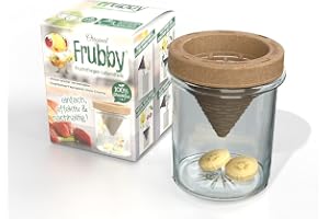 frubby® - Den hållbara fruktflugfällan - lämplig för frukt- och ättiksflugor - återanvändbar - diskmaskinsäker - inga djur behöver dö - 100% plastfri