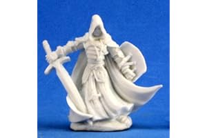 Pechetruite 1 x SIR CONLAN PALADIN - Reaper Bones Miniatura per Gioco di Ruolo Guerra - 77200