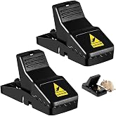 Supvox® 2Pcs Rat Traps House Garden Patio, Reusable Mou...