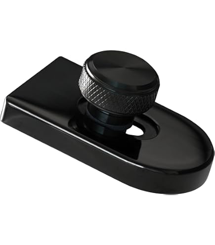 Bullone Sedile Moto In Alluminio Billet Cromato Nero - Filettatura 1/4-20, Sgancio Rapido, Senza Attrezzi - Foto 9