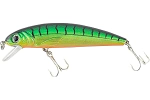 Abu Garcia Tormentor Leurre flottant - Disponible en plusieurs tailles, idéal pour la truite, la perche, le brochet, le sandre, l'achigan et le saumon, action séduisante, Disponible en 5cm, 7cm et 9cm