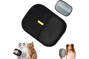 QIMMU Fell Magnet Handschuh,Katzenhandschuh,Fellhandschuhe Katze,Katzen Handschuhe Fellpflege,Katzenhaarentferner Handschuh,Pet Hair Remover Glove für Hund und Katze