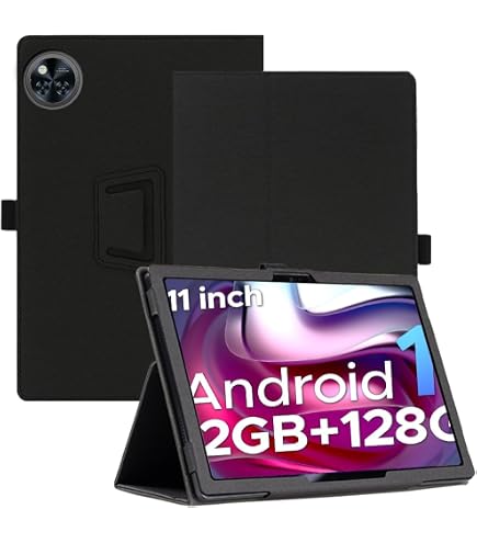 Yuxyiony Hülle Für DOOGEE T30 Pro 11 Zoll – Weiche Silikon-Flip-Hülle Mit Ständerfunktion