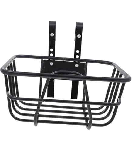 Fahrradkorb Abnehmbar - Großer Stahlkorb Für Vorne & Hinten