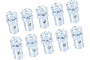 A ABSOPRO Motorcycle Brake Line Cable Wire Fixed Screws Fastener (Set of 10)