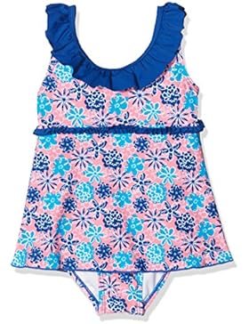 Playshoes Mädchen Einteiler Badeanzug mit Rock Veilchen mit Uv-Schutz