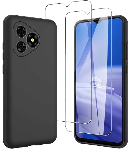 MEMELOKA Cover Trasparente Anti-ingiallimento + 2 Vetri Temperati Per Ulefone Note 18 Ultra - 3