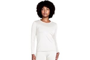 LAPASA Haut Thermique Femme Maillot de Corps à Manches Longues sous-Vêtements Chauds Thermoflux Automne/Hiver Fin/Moyen/Épais L15/L39/L42