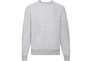 Fruit of the Loom Felpa Raglan Maglia di Tuta Uomo