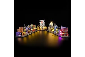 LIGHTAILING Set di Luci per Lego-76444 Negozi di-magia di-Diagon Alley Modello - NON Incluso nel Modello