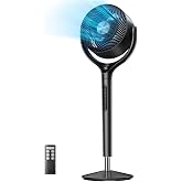 DREO Turbopoly Circulator Fan 362 Ayaklı Sessiz Hava Sirk&uuml;lat&ouml;r&uuml; Siyah | Vantilat&ouml;r