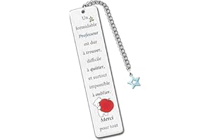 HZBLAZ Favori Professeur Marque-pages Enseignantes Jour Apprécier Cadeau Hommes Merci Souvenir Anniversaire Retraite Formidable Professeur est Dur à Trouver Noël Action De Grâce Livre Accessoire
