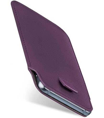 MAXY Custodia Smart Elegant Pocket Book Flip Case In Pelle