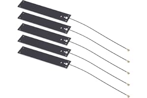 EVTSCAN Antena, 5PCS NZ‑5G‑PCB‑002 Antena de banda completa 600‑6000mhz 12dbi Antena interna de alta ganancia PCB Antena IPEX