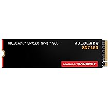 内蔵型SSD WD_BLACK SN7100 1TB WD_BLACK SN7100 1TB NVMe SSD, M.2 2280, Read speeds up to 7250 MB
