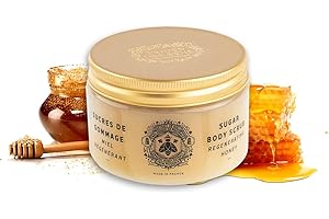 Panier des Sens Gommage Corps au Miel bio de Provence - Body Scrub 99% naturel Made in France - Exfoliant Corps Femme & Homme riche en Beurre de Karité