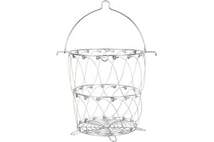 EASIBBQ Turkey Fryer Basket for Char-Broil 6776791W06 Big Easy Oil-Less, Standard Basket Replacement Part for CharBroil Big Easy Oil-Less Turkey Fryer Model #17102065